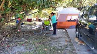 Jetty Park Campground port Canaveral site 116 [upl. by Choong]