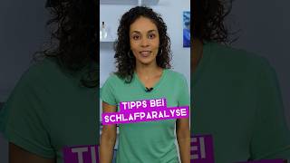 3 Tipps bei SCHLAFPARALYSE 😳  DR FLOJO shorts gesundheit schlafen [upl. by Yadseut38]