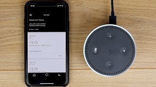 Amazon Echo Alexa als Radiowecker mit Musik nutzen  Ohne zusätzlichen Skill Dot Show amp Spot [upl. by Etteuqal]