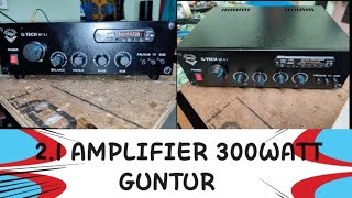 21 AMPLIFIER300 WATT LOW PRICE TO GUNTUR CUSTOMER HampS AUDIO HOME THEATERS [upl. by Veronika]