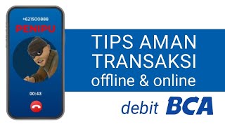 Cara Aman Transaksi Debit BCA [upl. by Pironi]