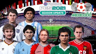 PES 2021  WORLD CUP 1986 PATCH FOR PC [upl. by Epps]