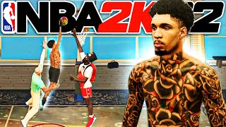 My NEW 2WAY SLASHER BUILD is GLITCHY on NBA 2K22 99 STEAL  99 DUNK [upl. by Andris]