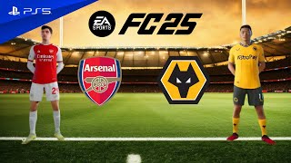 FC 25  Arsenal vs Wolves  Premier League 2425 Full Match  PS5™ 4K60 [upl. by Porter]