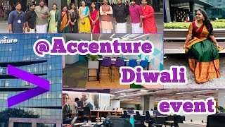 Accenture Diwali Event celebration 🎉accenture diwaligreetings event sweet gifts 1millionviews [upl. by Solracsiul]