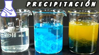 Reacciones de Precipitación Experimento de Química [upl. by Annaillil667]