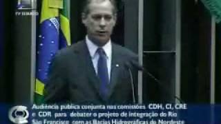 Ciro Gomes no Senado  Transposição Parte 1 [upl. by Hindu]