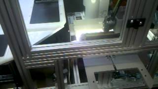 Automated Stringer Machine for Thin Film Solar Panels [upl. by Ainav277]