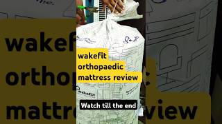 Wakefit orthopaedic shapesense classic memory foam mattress review after 5 months from opening [upl. by Nytsud]