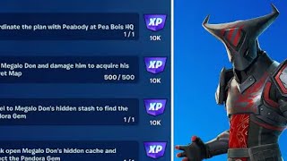 Fortnite the great leviathan heist quests [upl. by Twum880]