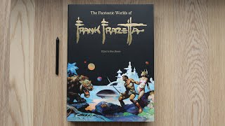 The Fantastic Worlds of Frank Frazetta Art Book Flipthrough Review  Taschen [upl. by Joscelin838]