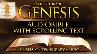 Holy Bible Audio GENESIS 1 to 50  With Text Contemporary English [upl. by Kiryt964]