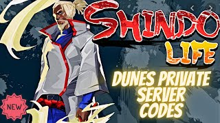 Dunes Village Private Server Codes For Shindo Life  latest march 2021 [upl. by Ettezzil]