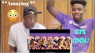 NEW KPOP FANS REACT TO BTS IDOL SPEECHLESS [upl. by Aylmer]