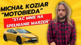 O ZŁOMNIKU TESLI i Polonezie MOTOBIEDA czyli Michał Koziar w Turbo Taryfie [upl. by Lonergan]