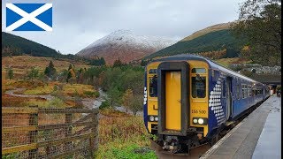 Door de SCHOTSE HOOGLANDEN per trein met ScotRail BartVlog [upl. by Bodi580]