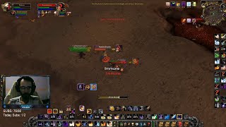 Can NERFED SP Win 1 vs 3  Shadow Priest PvP SoD Classic WoW [upl. by Thagard632]