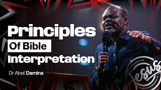 Principles of Bible Interpretation  Dr Abel Damina  Wednesday 20112024 [upl. by Mic]