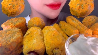 😳뿌링클 사이드메뉴 먹방 asmr [upl. by Agler]