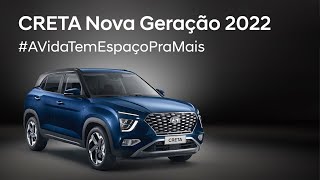 Hyundai CRETA Nova Geração 2022  AVidaTemEspaçoPraMais [upl. by Lilllie431]