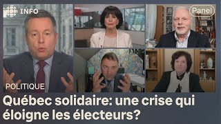 Québec solidaire  un nouveau coup de sonde inquiétant  Mordus de politique [upl. by Ahsoek472]