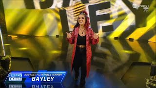 Bayley Entrance  WWE SmackDown February 09 2024 [upl. by Allac734]