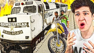 GTA SAN ANDREAS 2  EL MALDITO TREN GTA San Andreas The Definitive Edition [upl. by Browning357]