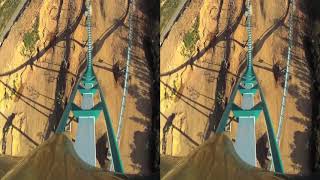 VR Roller Coaster  Shambhala HD  Europes tallest coaster [upl. by Petra]