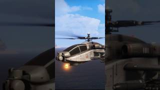 AH64EB2C American Helicopter Damage Test In Modern Warships modernwarships vertogamerzmw shorts [upl. by Tippets937]