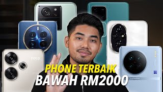 6 Phone SEDAP Bawah RM2000 di Malaysia Wajib Beli [upl. by Pliske356]