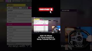 Part 24 PXN V9 Steering Wheel amp PC Forza Horizon 5 Setup Tutorial shorts [upl. by Nnaassilem]