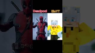 Deadpool vs EloMC deadpool shorts [upl. by Enyr]