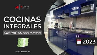 Cocinas Integrales modernas sin pagar una fortuna Ya las encontraste  InCassa Muebles [upl. by Anirbed]