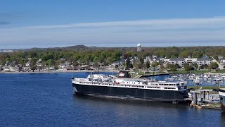 Ludingtons Maritime History  The SS Badger and the North Breakwater Light [upl. by Margret]