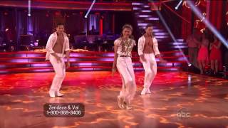 Zendaya amp Valentin Chmerkovskiy amp Gleb Savchenko  Salsa  Dancing With the Stars 2013  Week 8 [upl. by Trager]