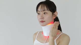 Vela Contour V Lift LED Neck CareHow to use [upl. by Irreg]