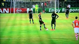 Demba BaCrazy Longshoot vs Arsenal [upl. by Anyaled99]