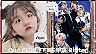 Our cute innocent sister bts ffoneshot by bunkook ff [upl. by Vaios]