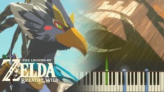 The Legend of Zelda Breath of the Wild  Rito Village  Piano Synthesia [upl. by Anotyal]