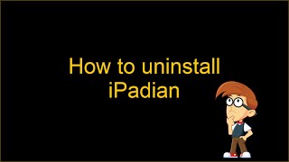 Remove iPadian Guide [upl. by Xer]