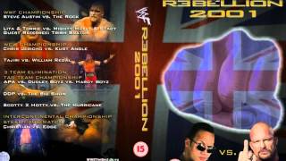 WWE Rebellion 1999200020012002 Theme Song FullHD [upl. by Carolus]