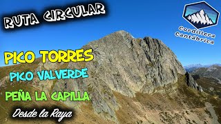 PICOS TORRES VALVERDE Y LA CAPILLA DESDE LA RAYA ALLER [upl. by Feldman]