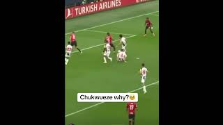 Samuel Chukwueze of AC Milan acmilan football soccer [upl. by Marva]