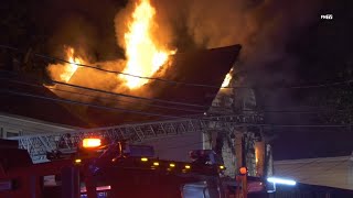 Teaneck NJ Fatal Three Alarm fire [upl. by Stevana]