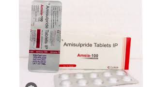 Amsia 100 Tablets Amisulpride Tablets IP [upl. by Willem718]