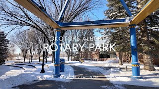 Winter at Rotary Park  Okotoks Alberta  DJI Osmo Pocket 3 [upl. by Londoner]