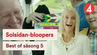 Solsidan  Best of Bloopers  Roligaste från säsong 5 🤣🎬 [upl. by Wyon416]