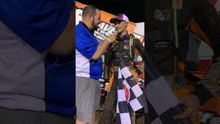 Llogan Crisafulli winner at Brewerton Speedway 83024 [upl. by Yand]