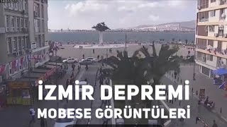 Deprem mobese görüntüleri izmir [upl. by Werdnaed300]