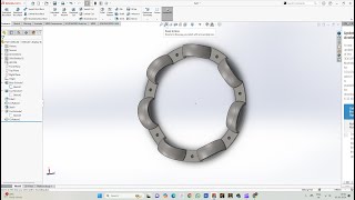 Ball Bearing Part Modelling Cage [upl. by Assiran]